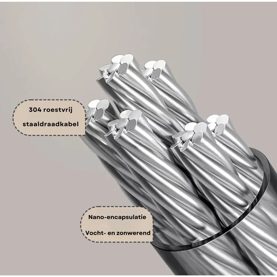 FlexiLine™ Uittrekbare Waslijn