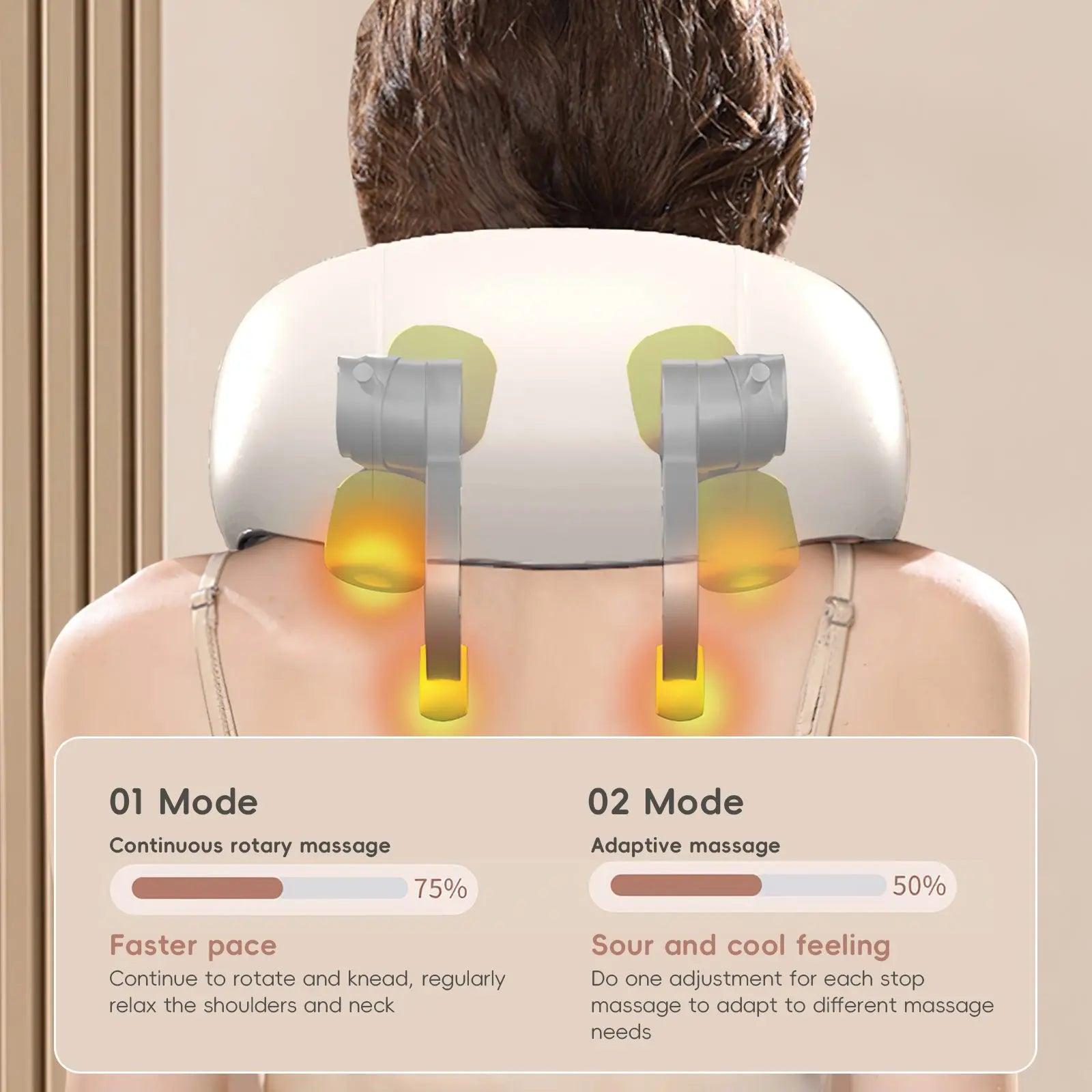 Relaxura™ Shiatsu Nek en Schoudermassage Sjaal